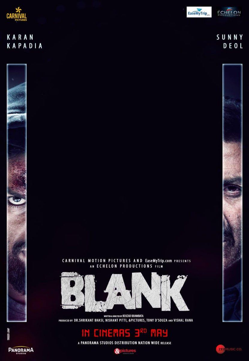 Blank Movie Poster Sunny Deol - HD Wallpaper 