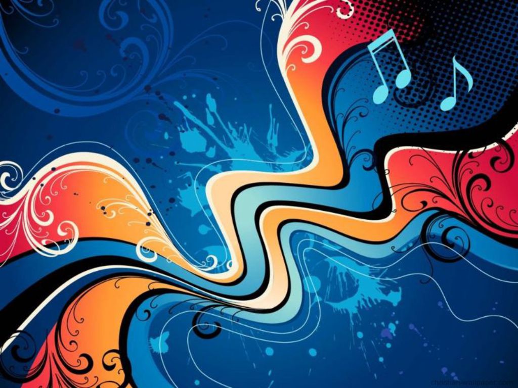 Abstract Live Chat By Liveperson Floral 121790 Wallpaper - Music Patterns Background - HD Wallpaper 