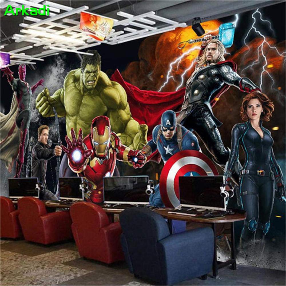 Avengers Mural 1000x1000 Wallpaper teahub.io