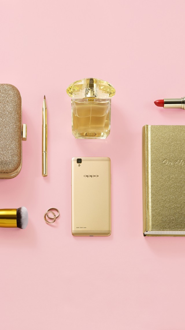 Oppo F1, Oppo F1 Plus, Selfie, Gold, Pomada - Gambar Wallpaper Oppo F1 - HD Wallpaper 