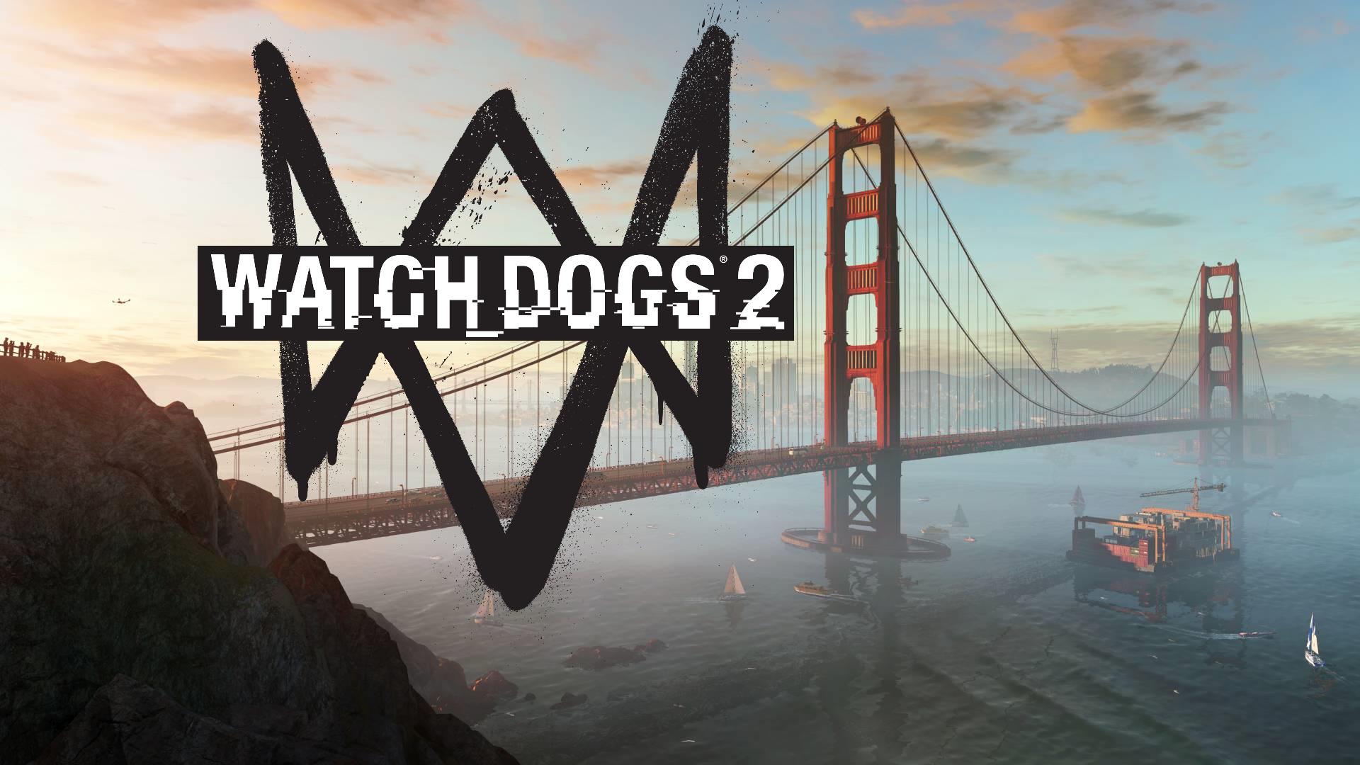 Watch Dogs 2 Widescreen Computer Background - Watch Dogs 2 Pc - HD Wallpaper 