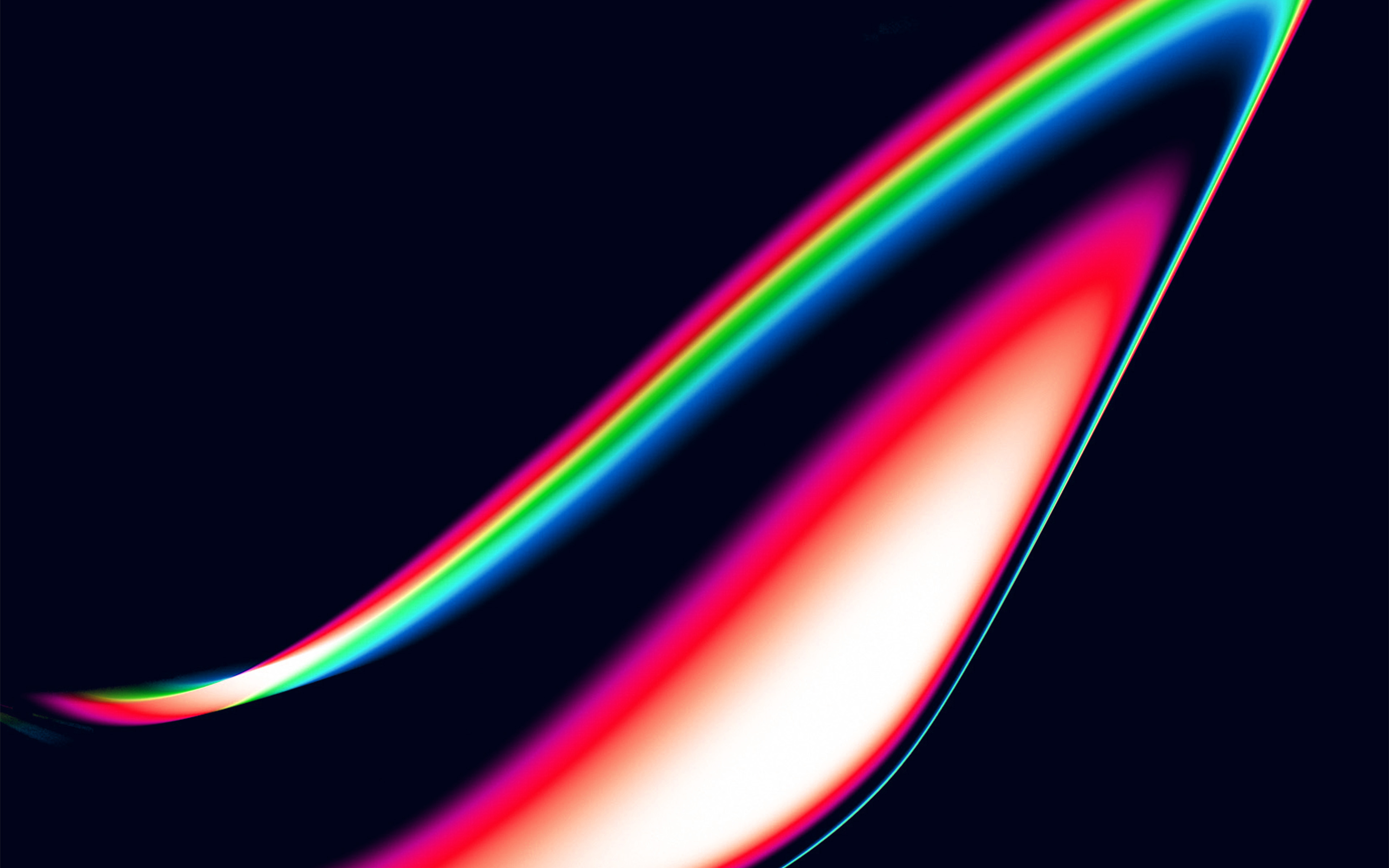 Rainbow Art Minimal - HD Wallpaper 
