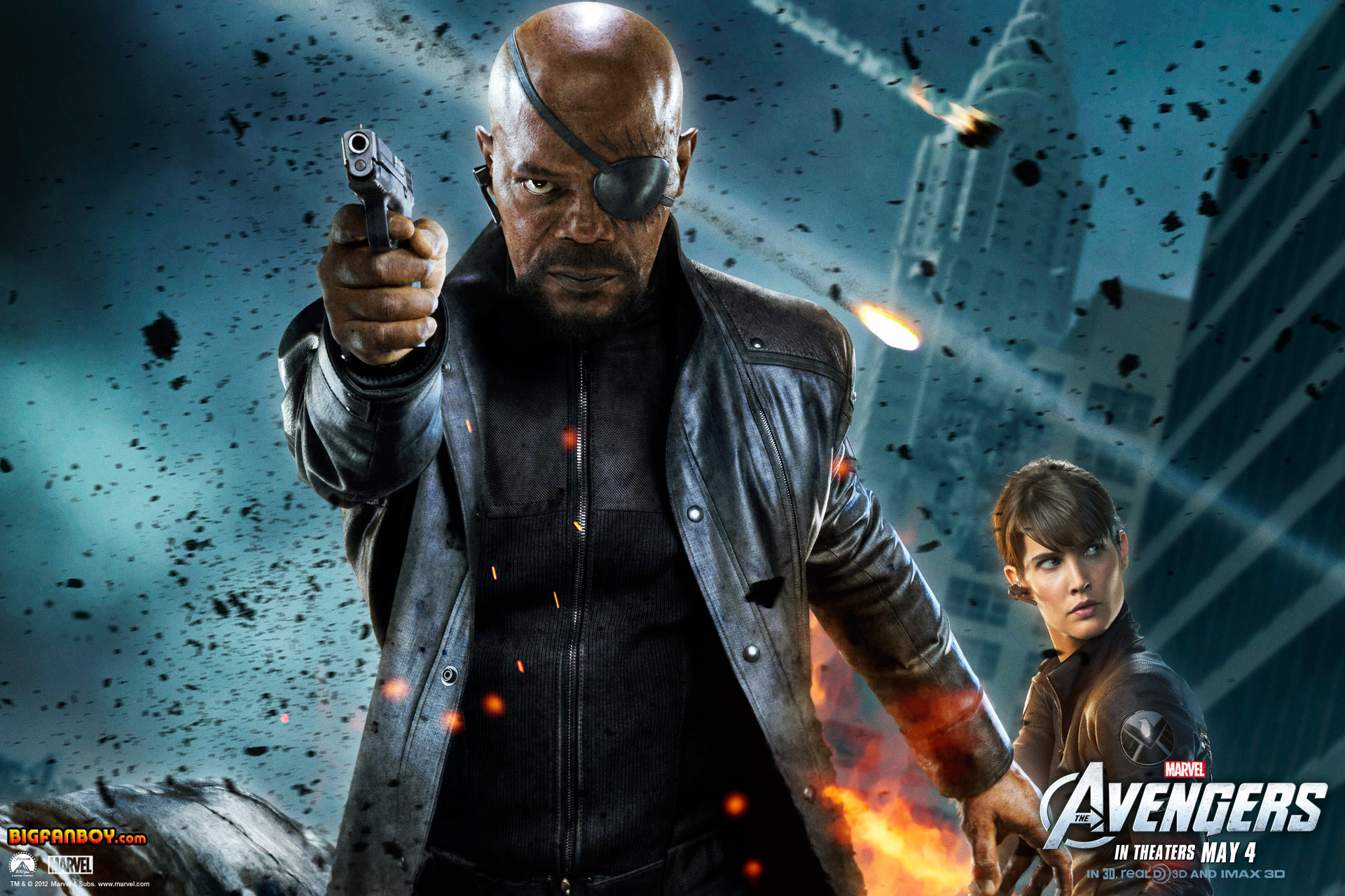 Nick Fury - HD Wallpaper 