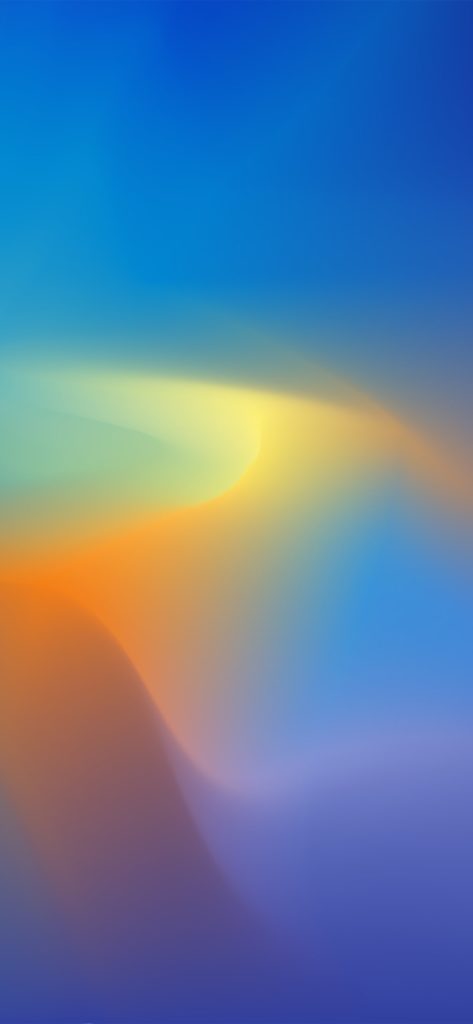 Abstract Blue And Yellow Gradient Wallpaper For Iphone - Android Wallpaper Hd Download - HD Wallpaper 