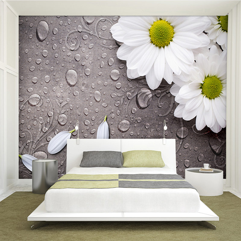 New 3d Wallpaper Murals For Bedroom - Wall 3d Wallpaper For Bedroom - HD Wallpaper 