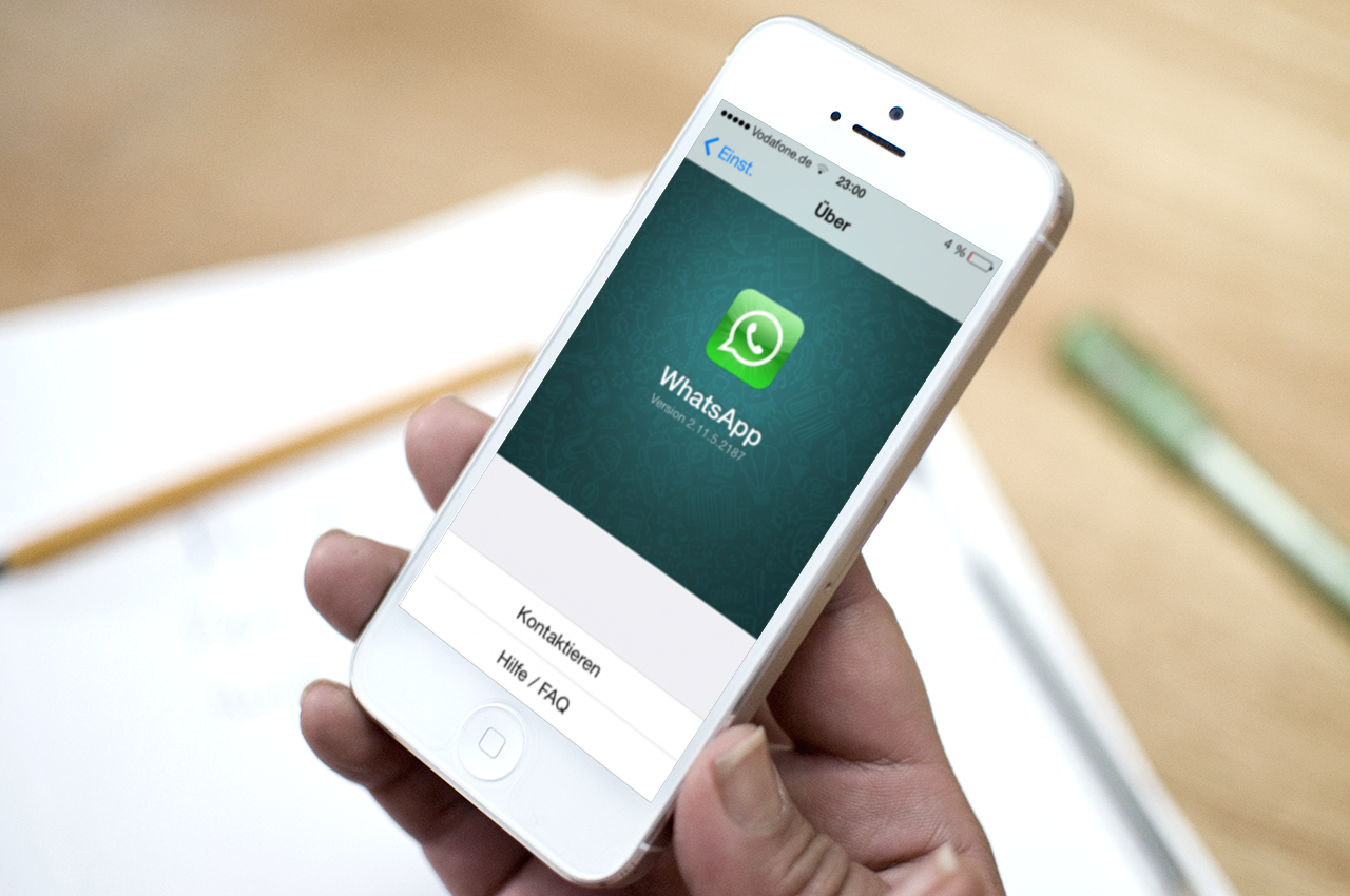 Whatsapp In I Phone - HD Wallpaper 