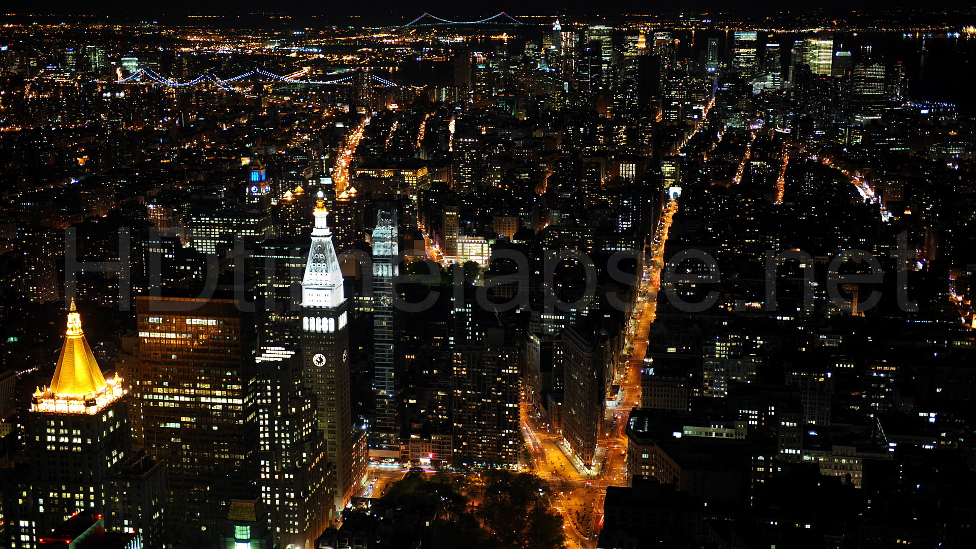 1920x1080, Nighttime City Hd Wallpapers, View - New York City - HD Wallpaper 