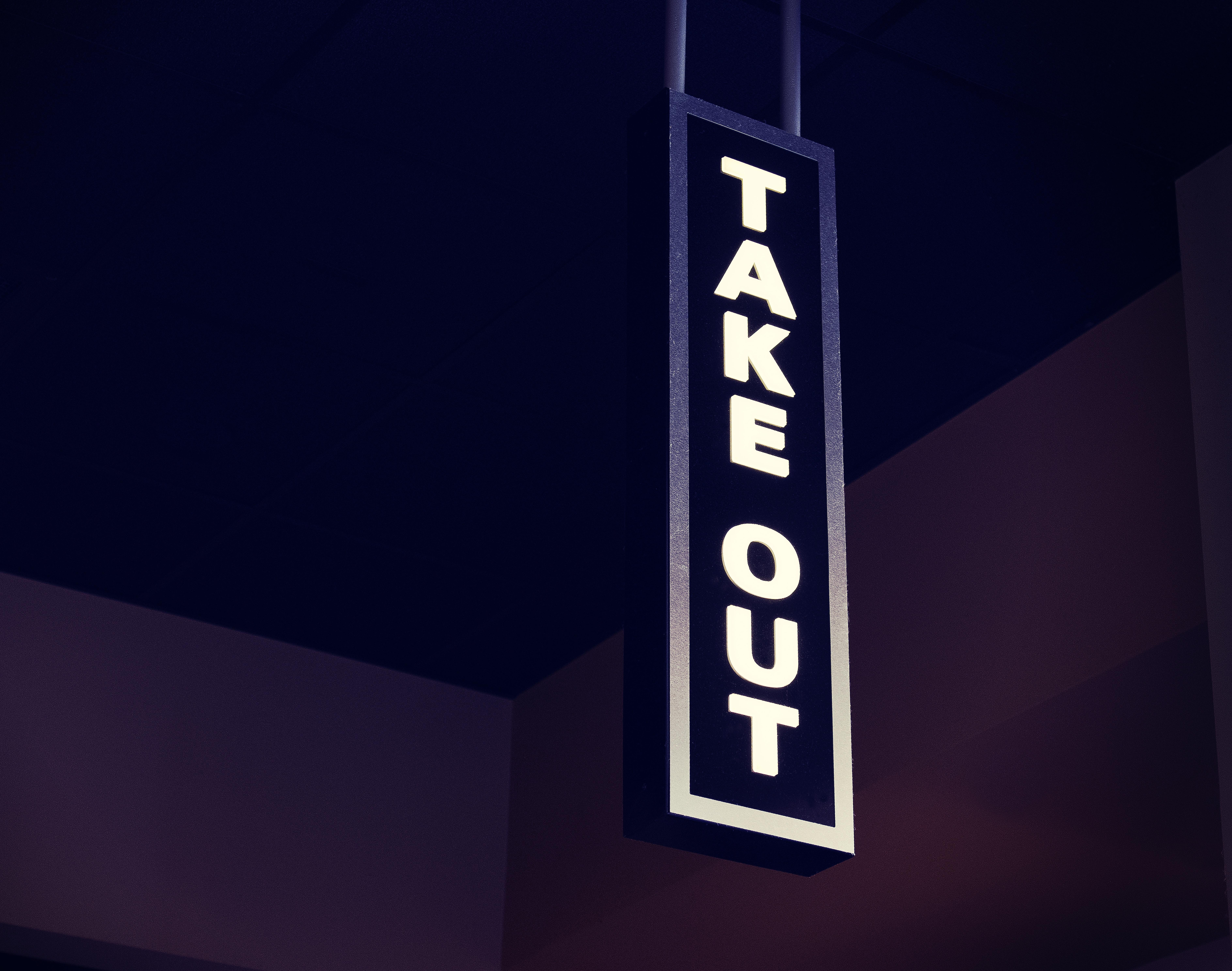 Signboard, Text, Words, Letters, Inscription - Take-out - HD Wallpaper 