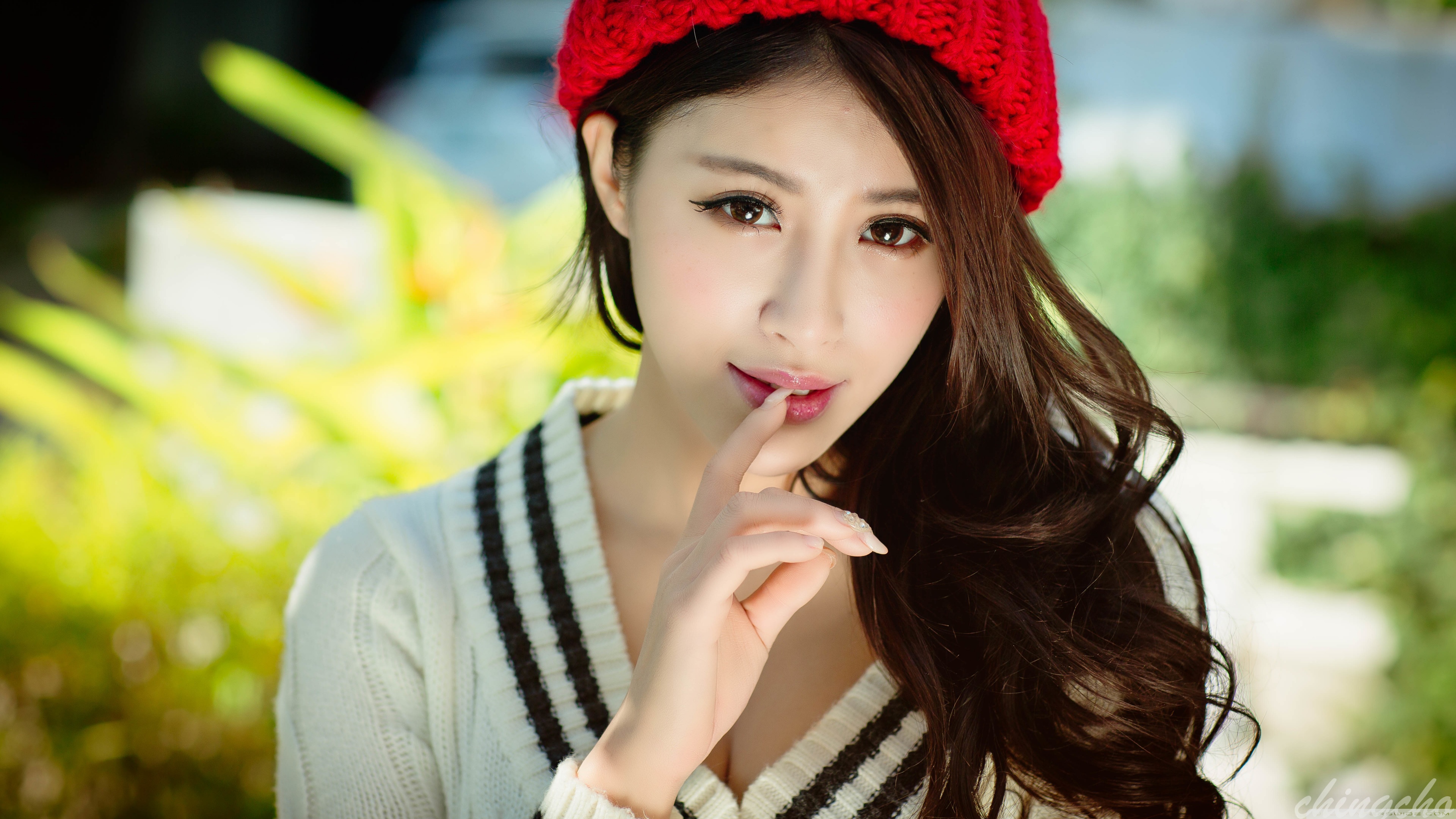 Asian Girl - HD Wallpaper 