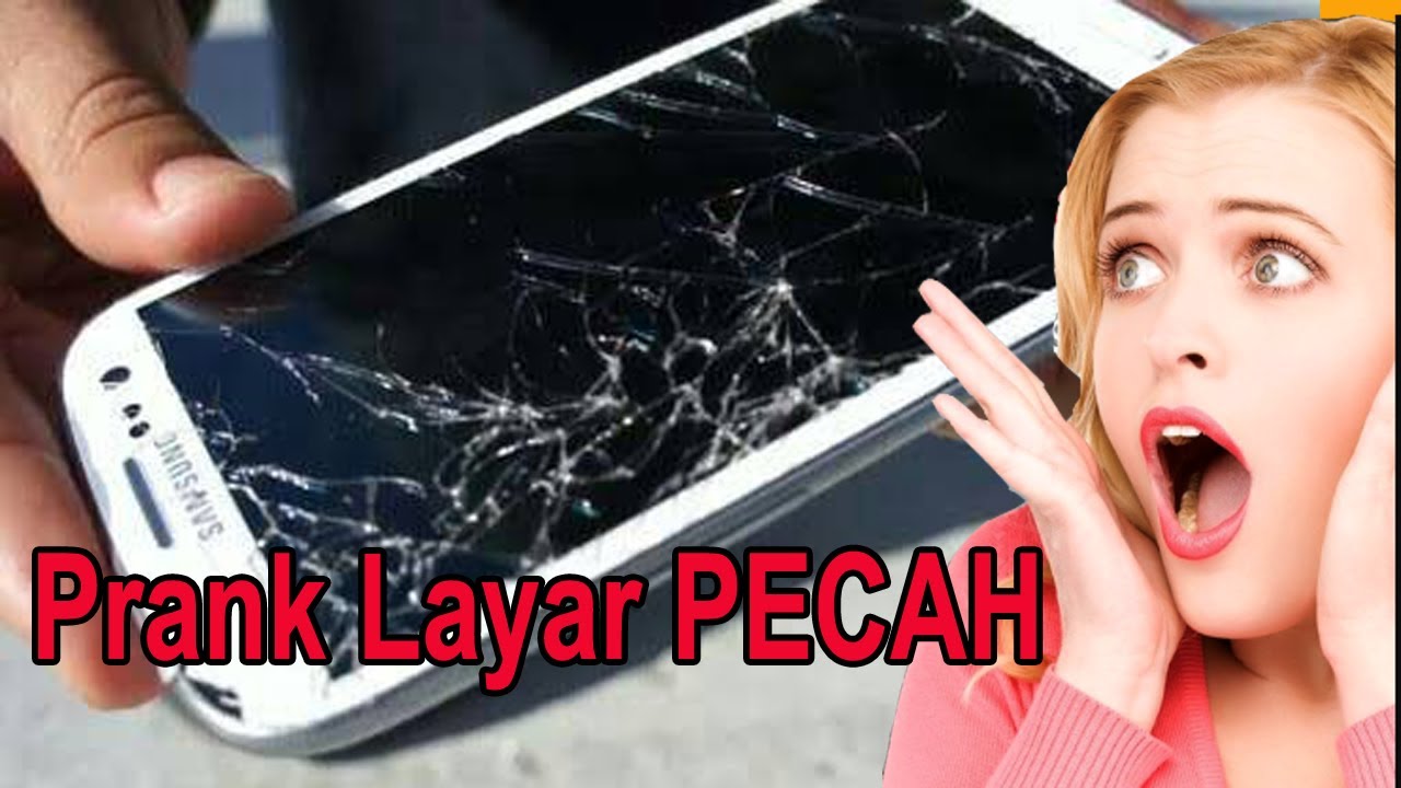 Phone With Broken Screen - HD Wallpaper 