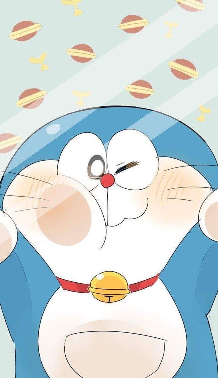 Gambar Kartun Lucu - Doraemon Kiss - HD Wallpaper 