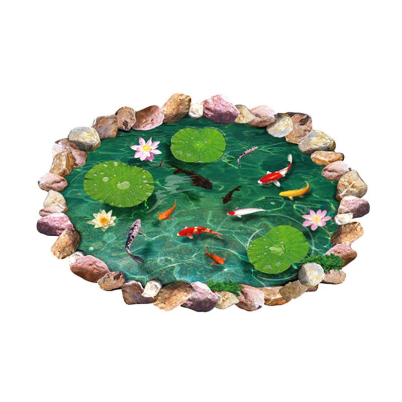 บ่อ ปลา รูป วาด - HD Wallpaper 