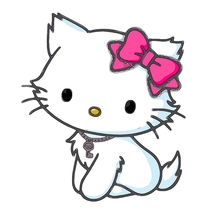 Hello Kitty Anime Hello Kitty Hd Art, Hd Wallpaper - Hello Kitty As A Cat - HD Wallpaper 