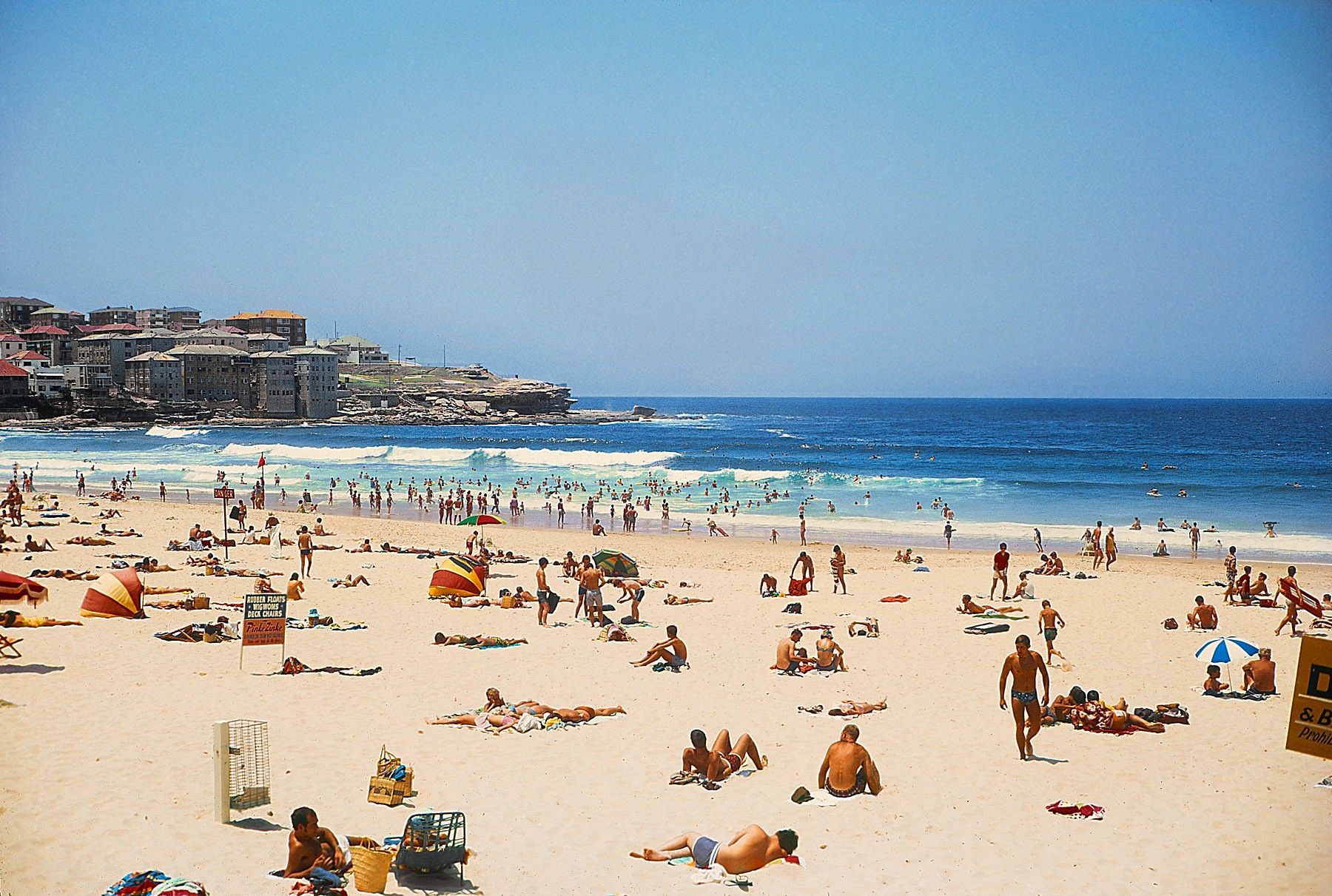 Bondi Beach In Sydney New South Wales Hd Wallpapers - Bondi Beach 1960s - HD Wallpaper 