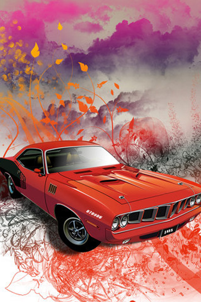 Muscle Car Wallpaper - Muscle Car Wallpaper Iphone - HD Wallpaper 