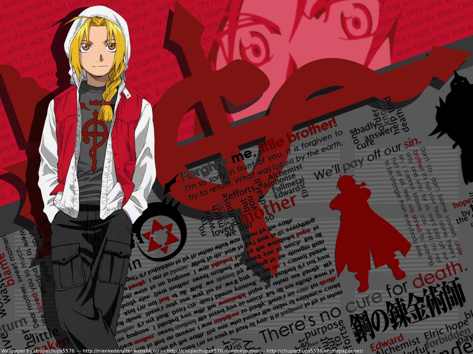 Hiromu Arakawa, Bones, Fullmetal Alchemist, Edward - HD Wallpaper 