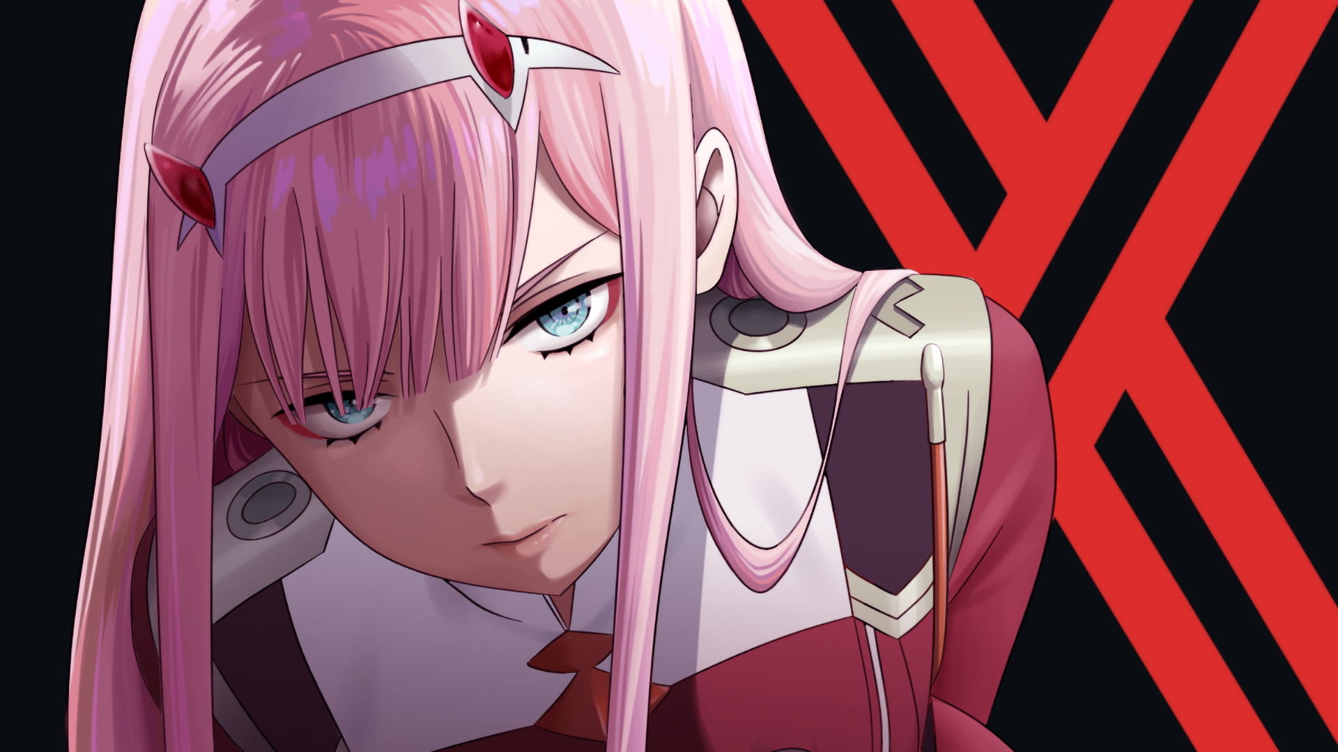 Anime Wallpaper Zero Two - 1920x1080 Wallpaper - teahub.io