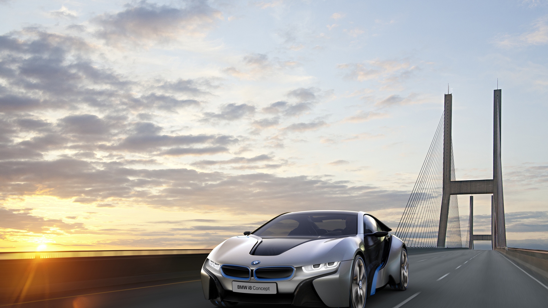 Bmw I8 2017 Hd - HD Wallpaper 