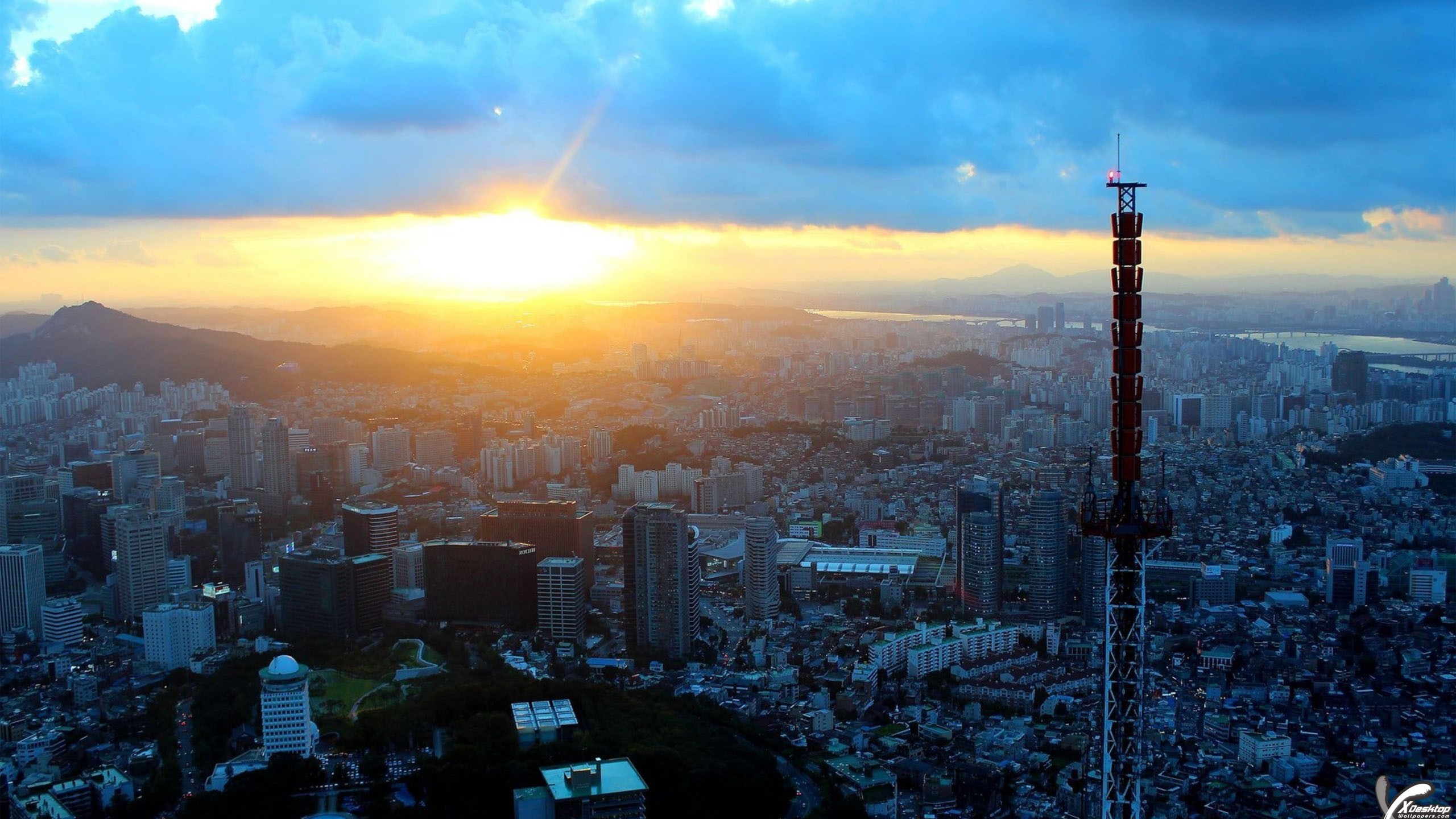 Desktop Wallpaper Seoul - HD Wallpaper 