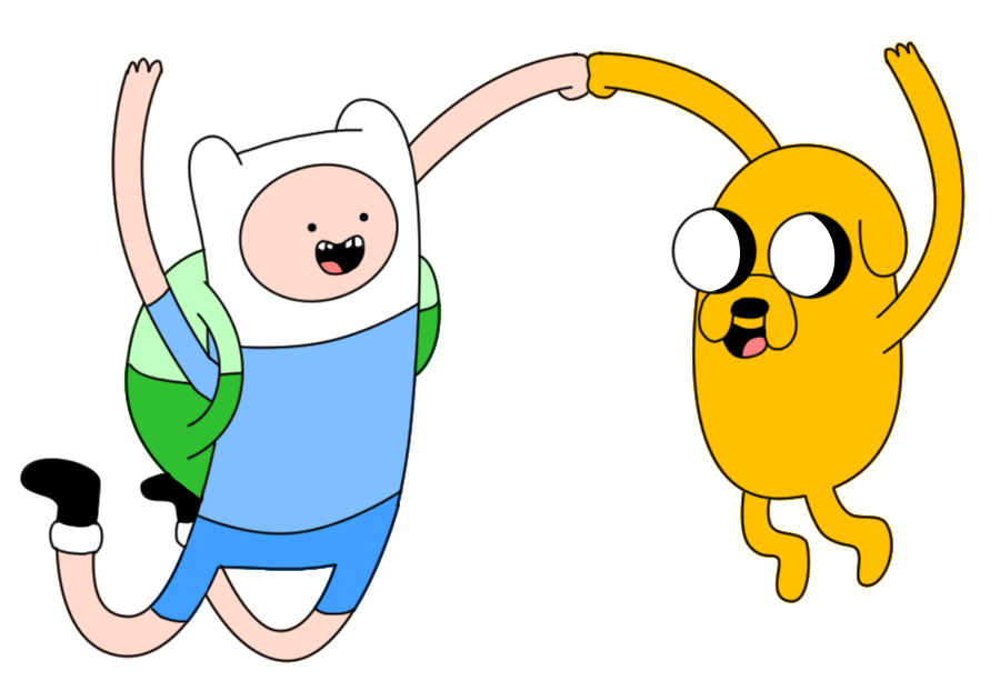 Kumpulan Gambar Adventure Time Gambar Lucu Terbaru - Adventure Time Jake And Finn - HD Wallpaper 