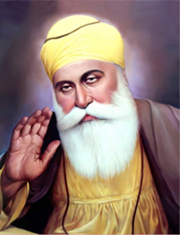 Baba Guru Nanak Devji - 613x800 Wallpaper 