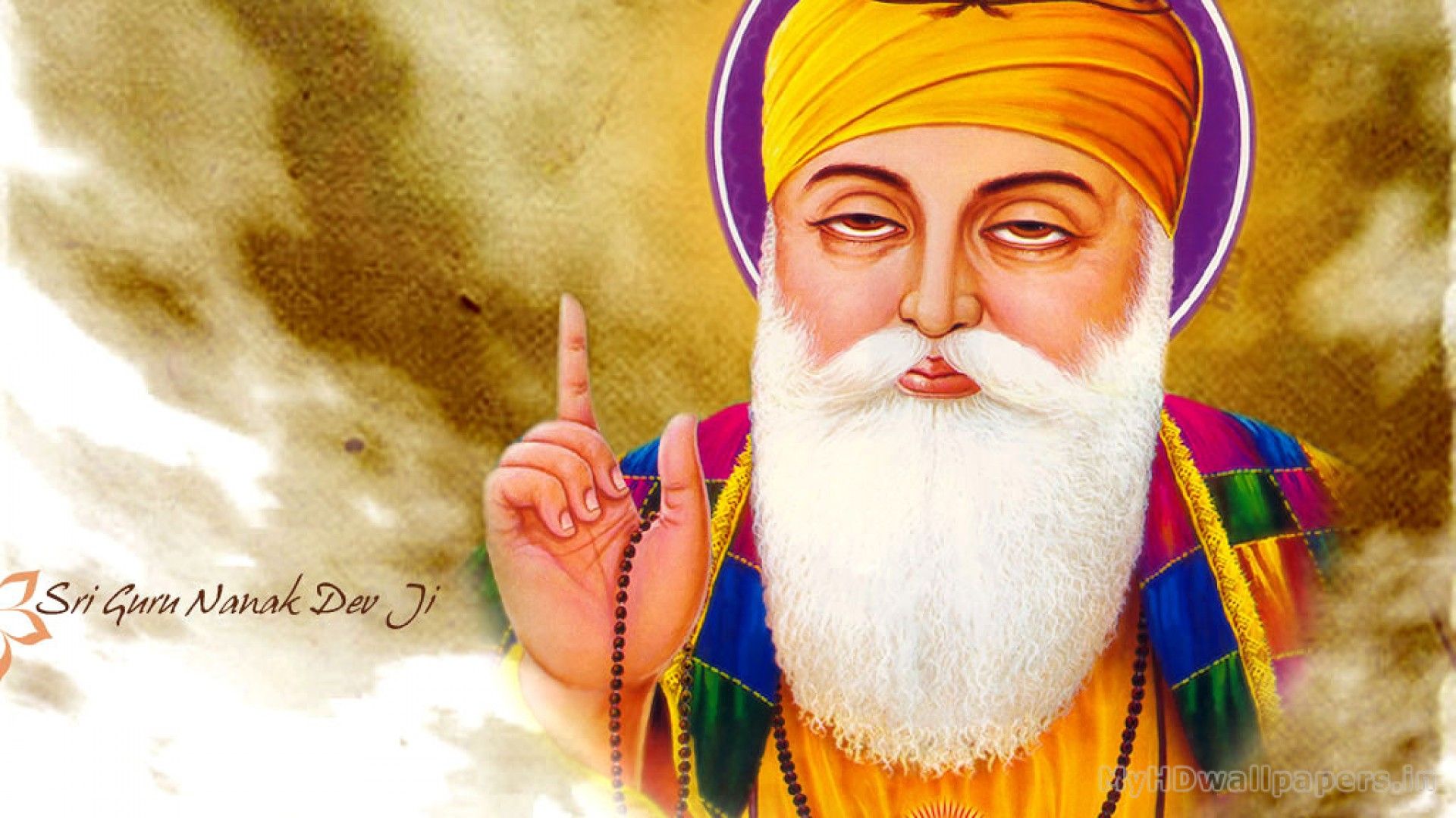 Guru Nanak Dev Ji Birthday 550 - HD Wallpaper 