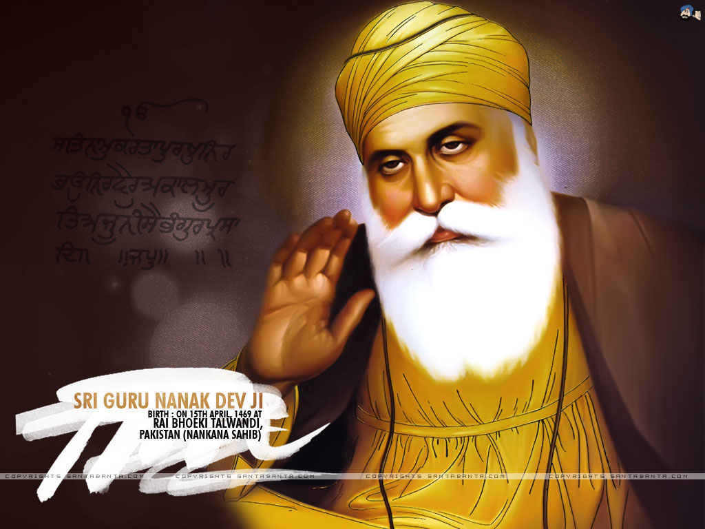 Guru Nanak Dev Ji Wallpaper - Satguru Nanak - HD Wallpaper 