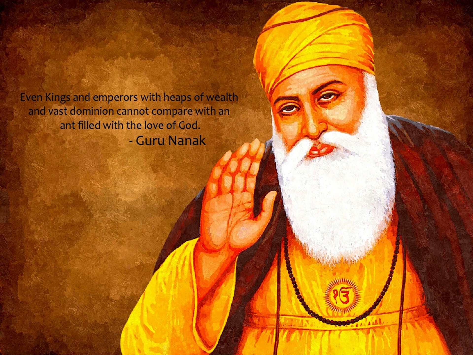 Guru Nanak Jayanti Hd - HD Wallpaper 
