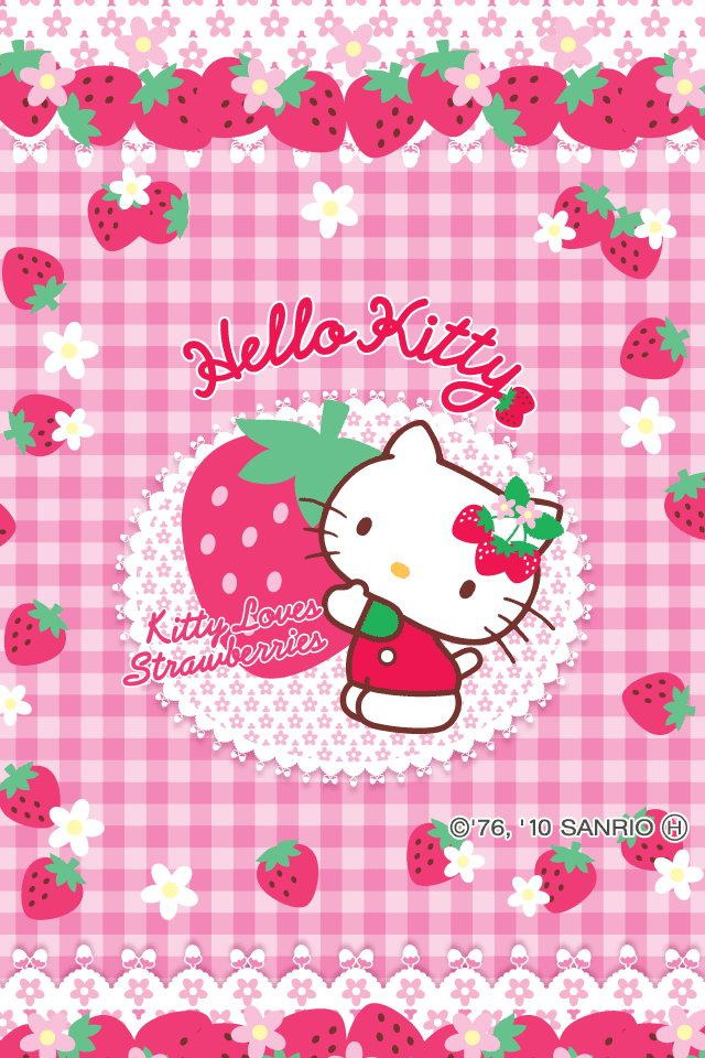 Cute Hello Kitty Little Head Iphone Wallpapers, Cute - Background Beautiful Hello Kitty - HD Wallpaper 