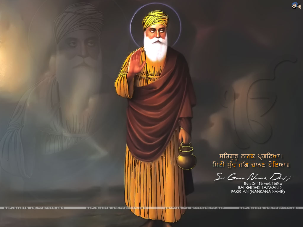 Guru Nanak Dev Ji - Guru Nanak Jayanti 2019 - 1024x768 Wallpaper 