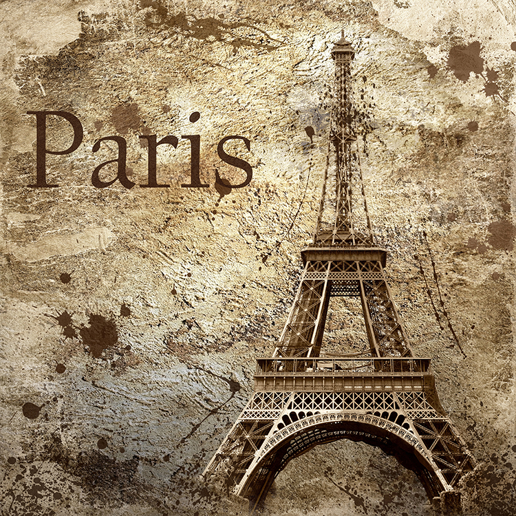 [sw-3411] Paris Eiffel Tower Wallpaper For Home Decoration - Eiffel Tower - HD Wallpaper 