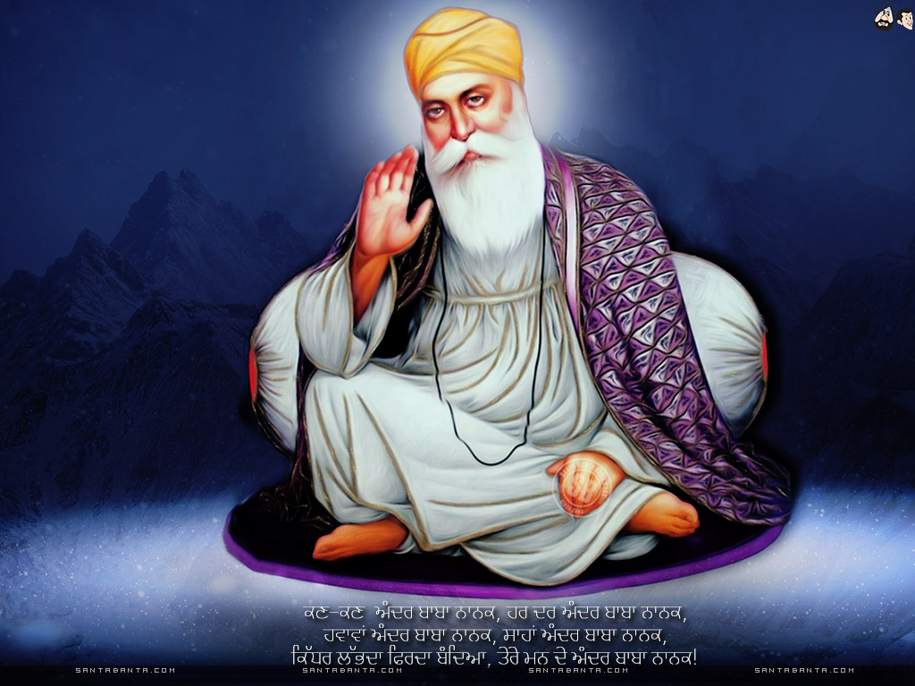 Guru Nanak Dev Ji - Gurpurab Guru Nanak Dev Ji - HD Wallpaper 