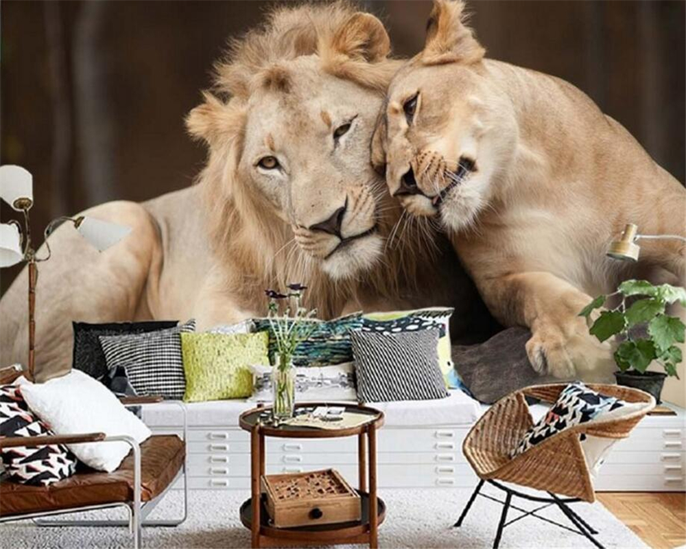 Beibehang Kustom 3d Wallpaper Hewan Latar Belakang - Leo Season Is Almost Over - HD Wallpaper 