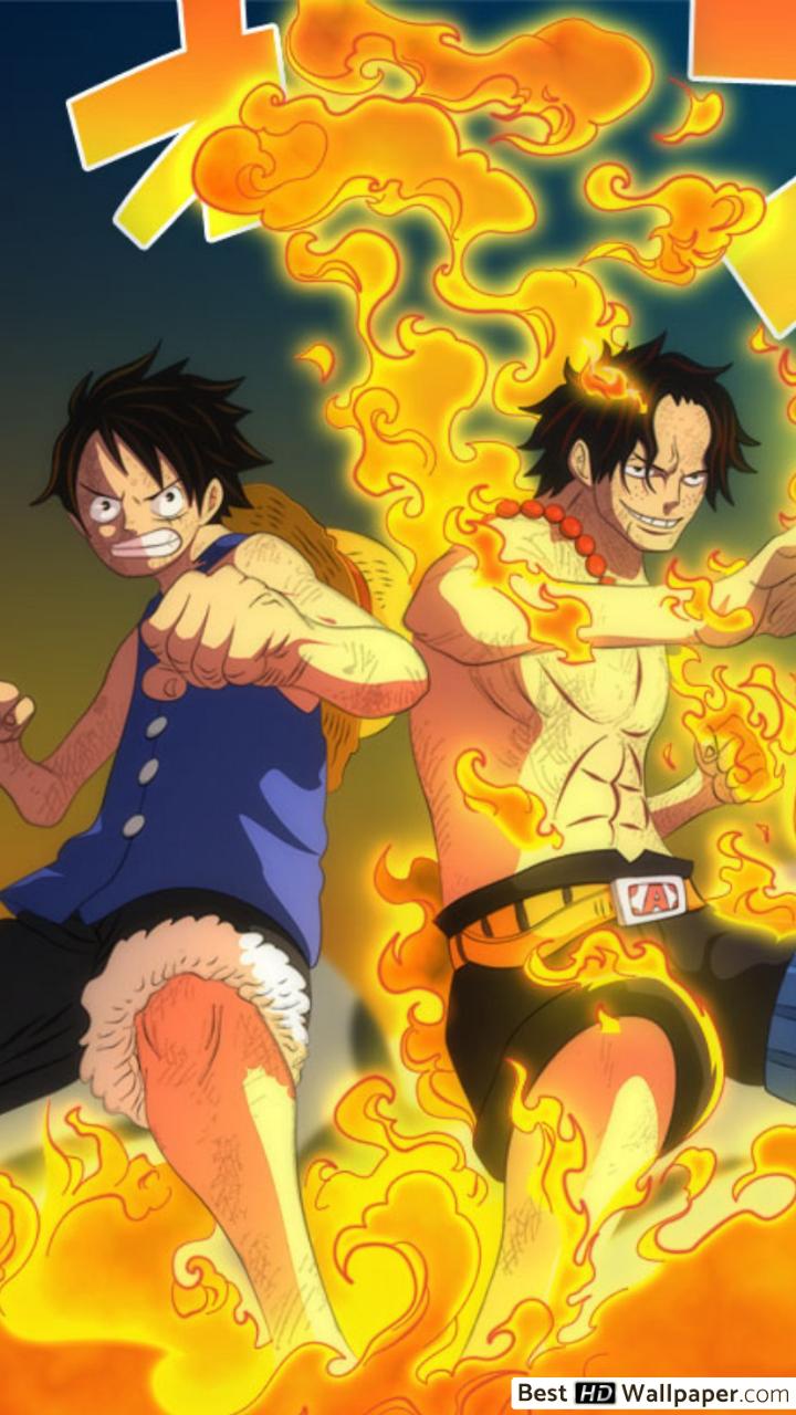 One Piece Ace Y Luffy - HD Wallpaper 