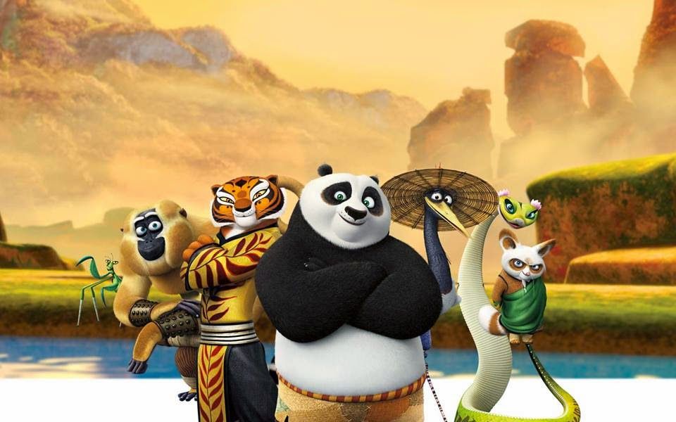 Kung Fu Panda All Characters - 960x600 Wallpaper 
