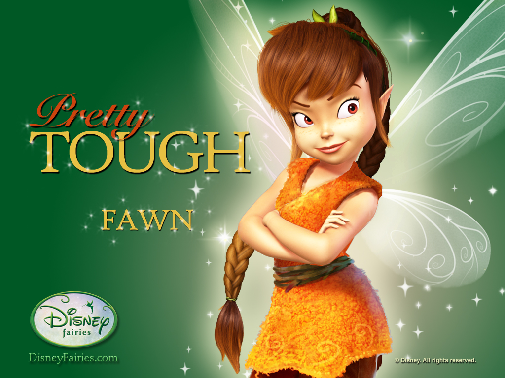 Pixie Hollow Fairies Fawn - HD Wallpaper 