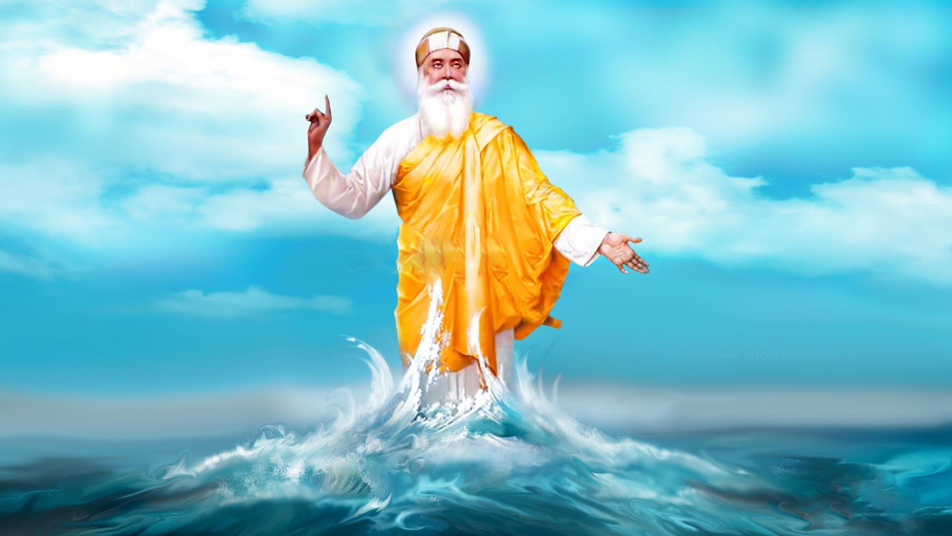 Guru Nanak Dev Ji Photos - Guru Nanak Birthday 2018 - HD Wallpaper 