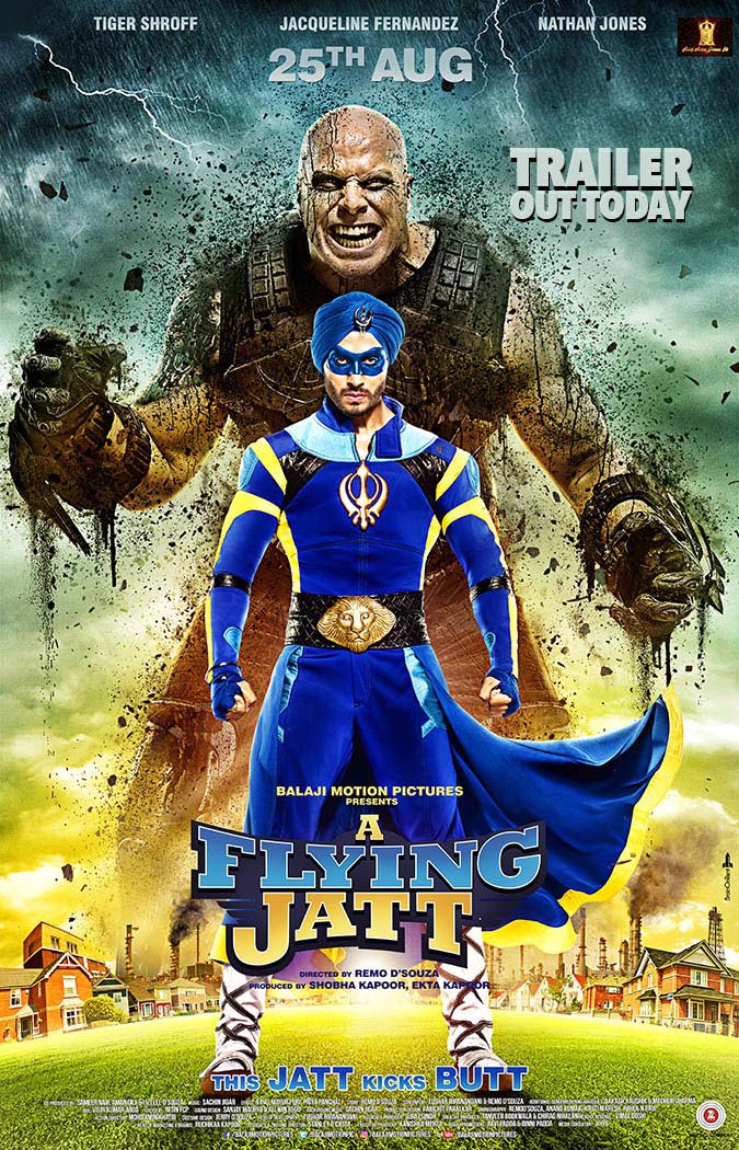 A Flying Jatt Photos - Flying Jatt Hd Poster - HD Wallpaper 