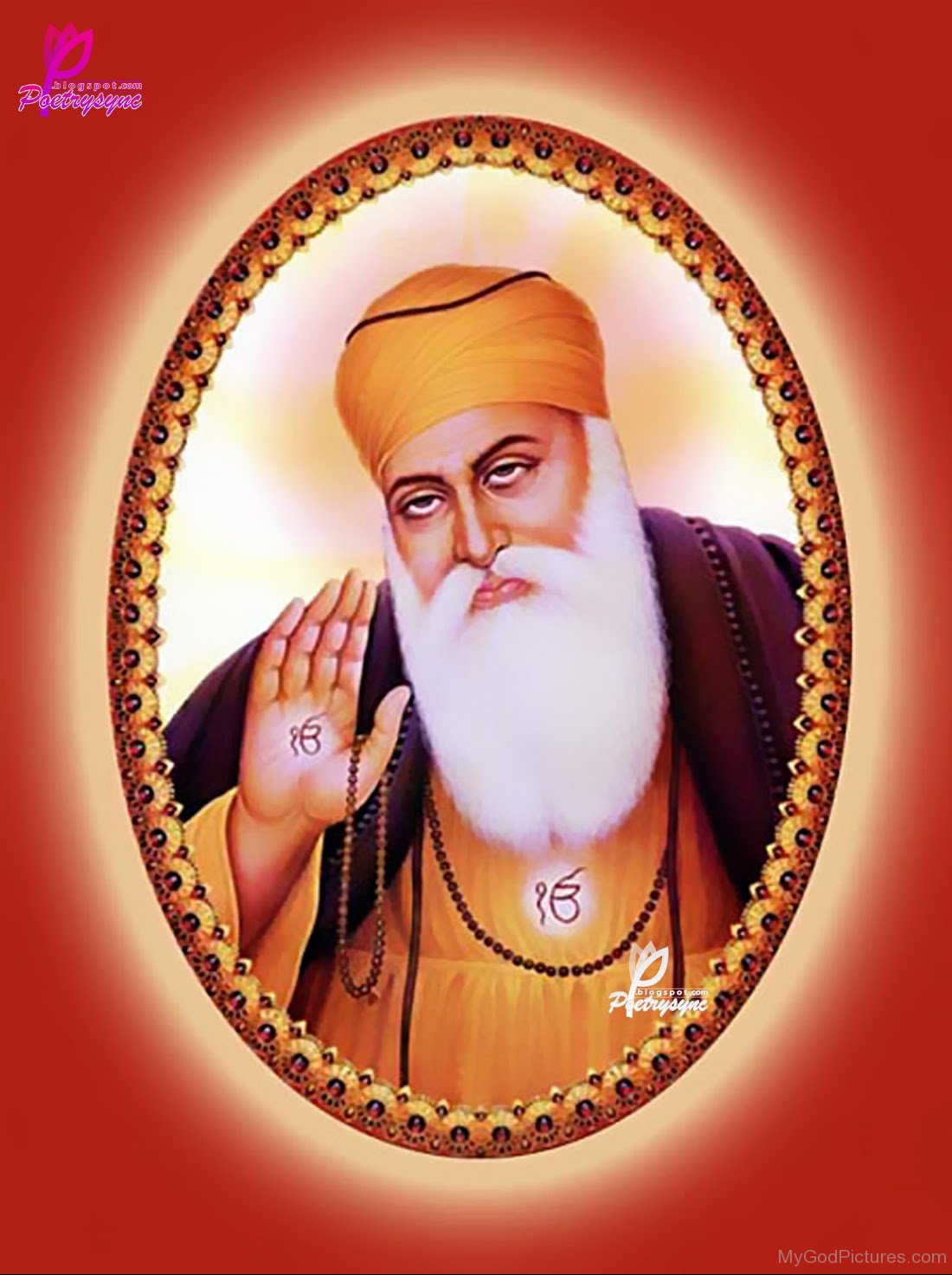 Guru Nanak Dev Ji Ki - HD Wallpaper 