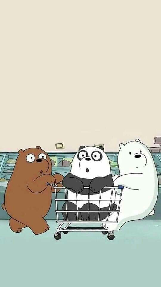 Article, Cartoon, And Cartoons Image - We Bare Bears Iphone - 540x960 Wallpaper Article, Cartoon, And Cartoons Image - We Bare Bears Iphone - 540x960 Wallpaper