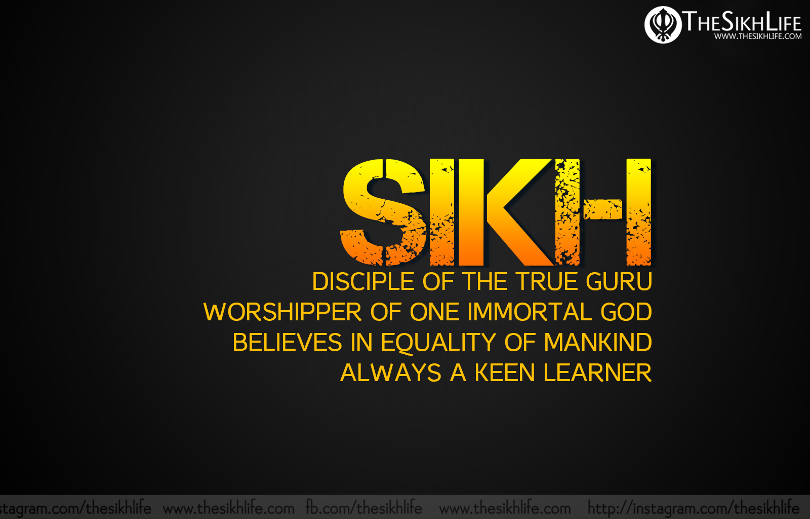 16 April, 2018 Sikh Wallpapers Sikhism - Best Quotes On Sikhi - HD Wallpaper 