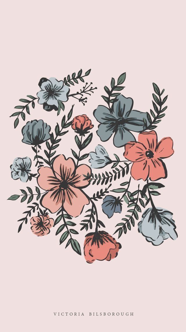 Iphone 8 Wallpaper Flowers - HD Wallpaper 