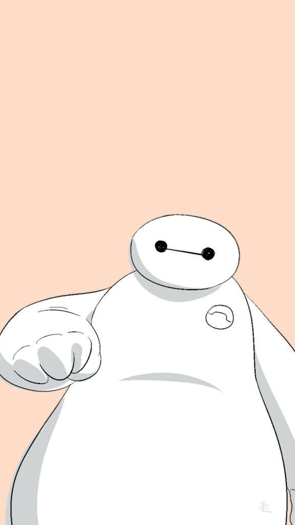 Artsy On Twitter - Baymax Lockscreen - HD Wallpaper 