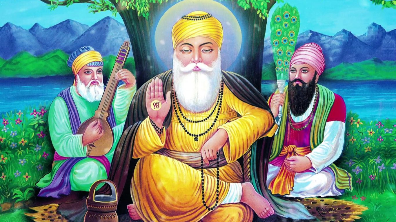 Guru Nanak Dev Ji Mardana - HD Wallpaper 