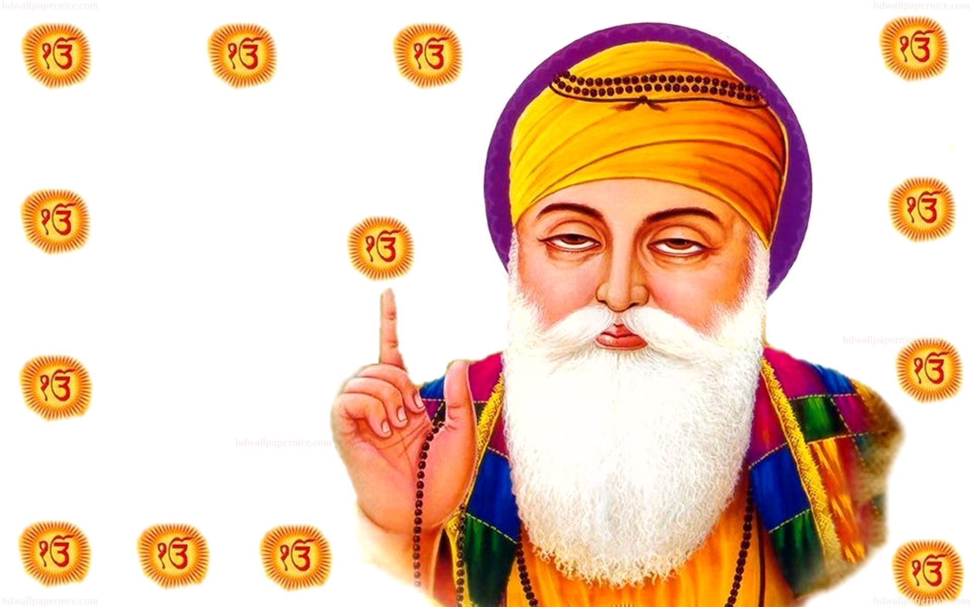 Guru Nanak Jayanti Hd - HD Wallpaper 
