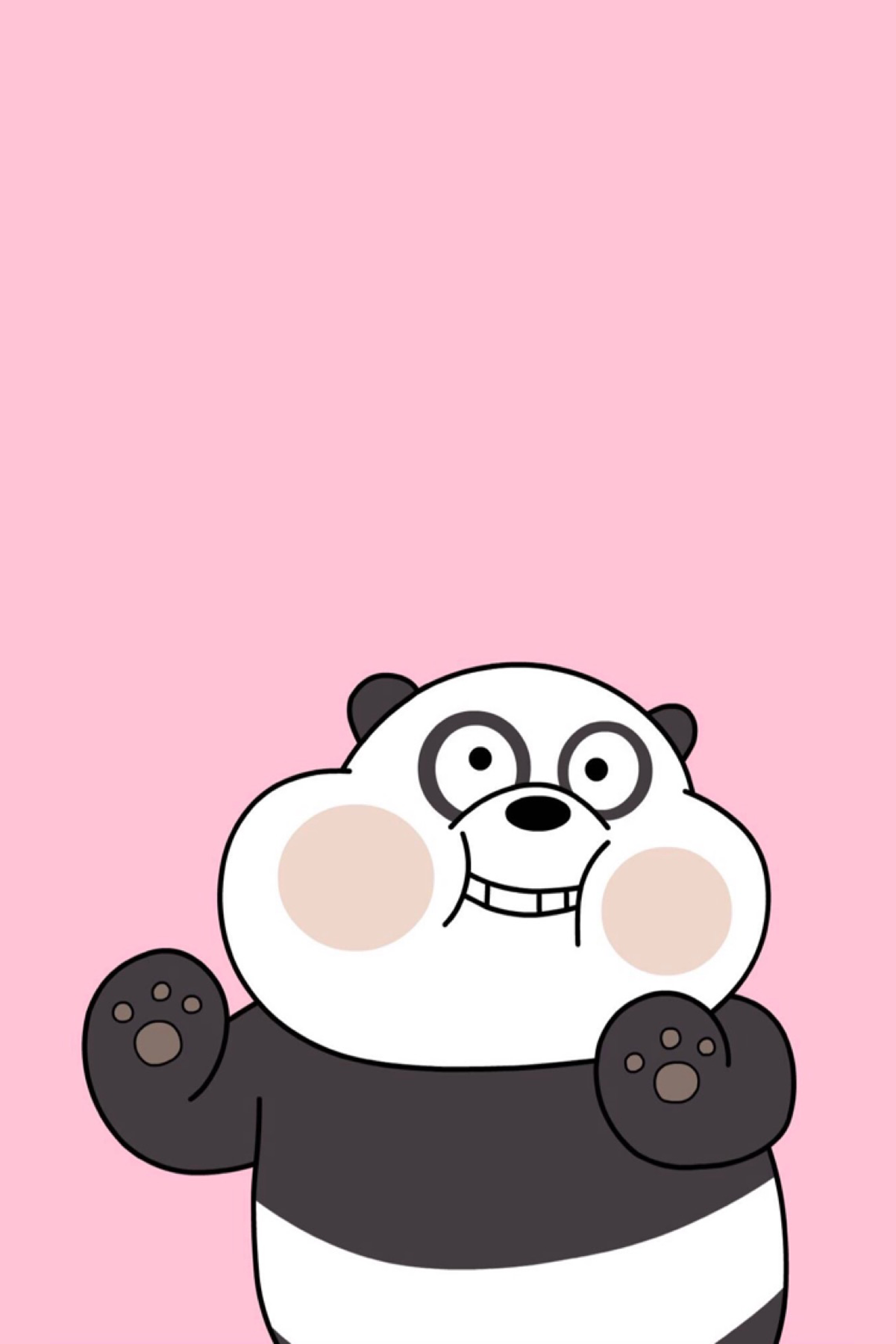Cute Panda We Bare Bears - HD Wallpaper 