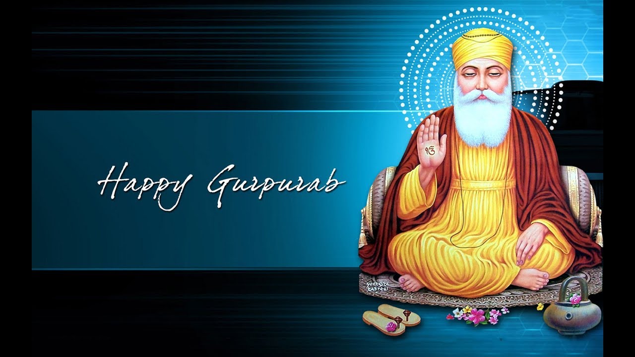 Guru Nanak Jayanti Banner - HD Wallpaper 