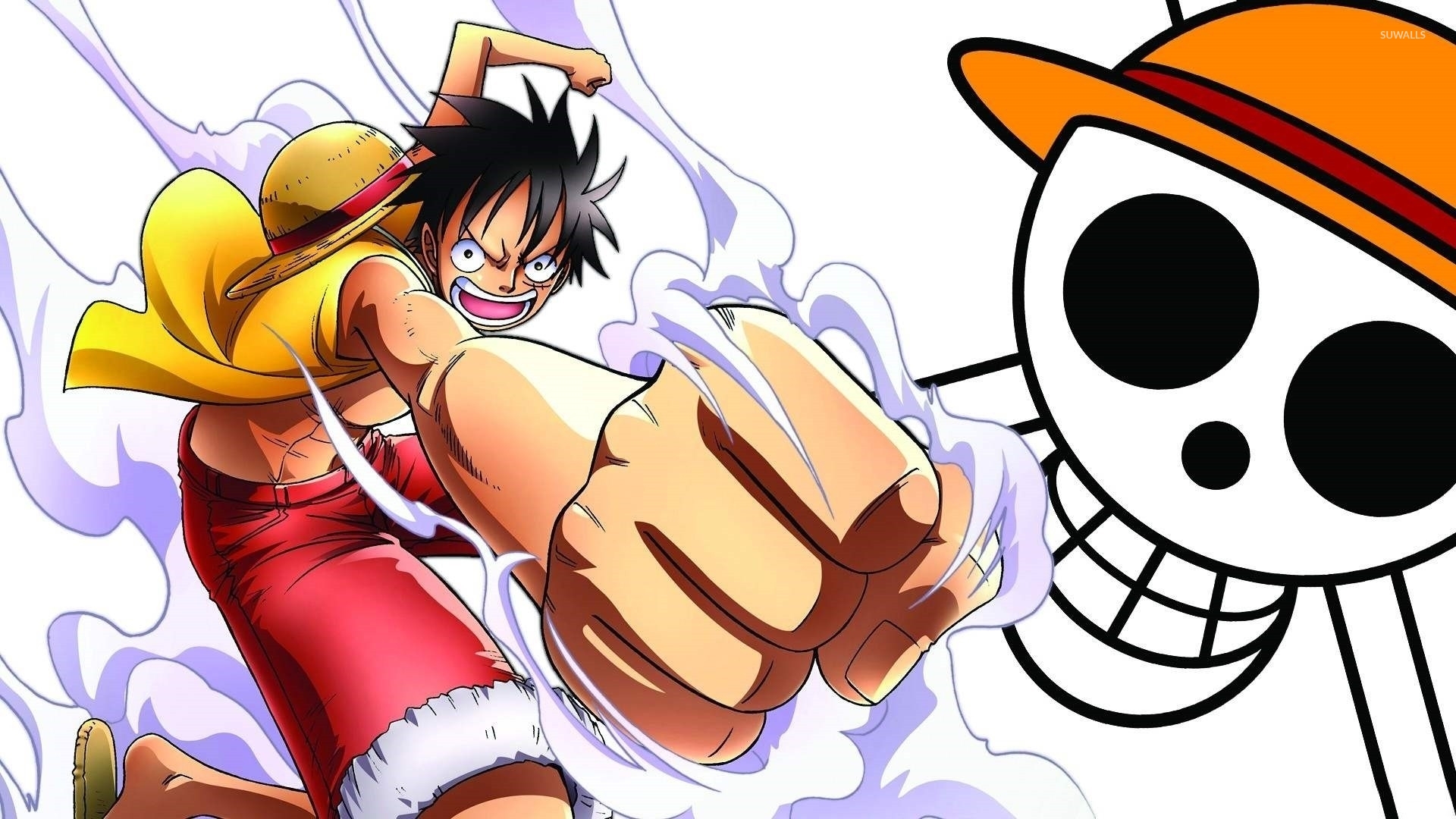 Monkey D Rufy Punch - HD Wallpaper 