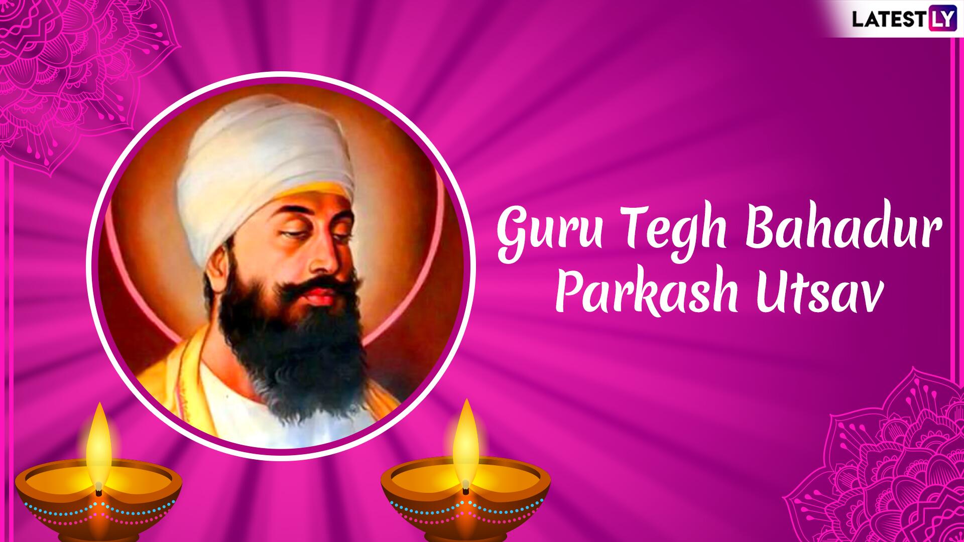 Guru Teg Bahadur Ji Parkash Utsav - HD Wallpaper 