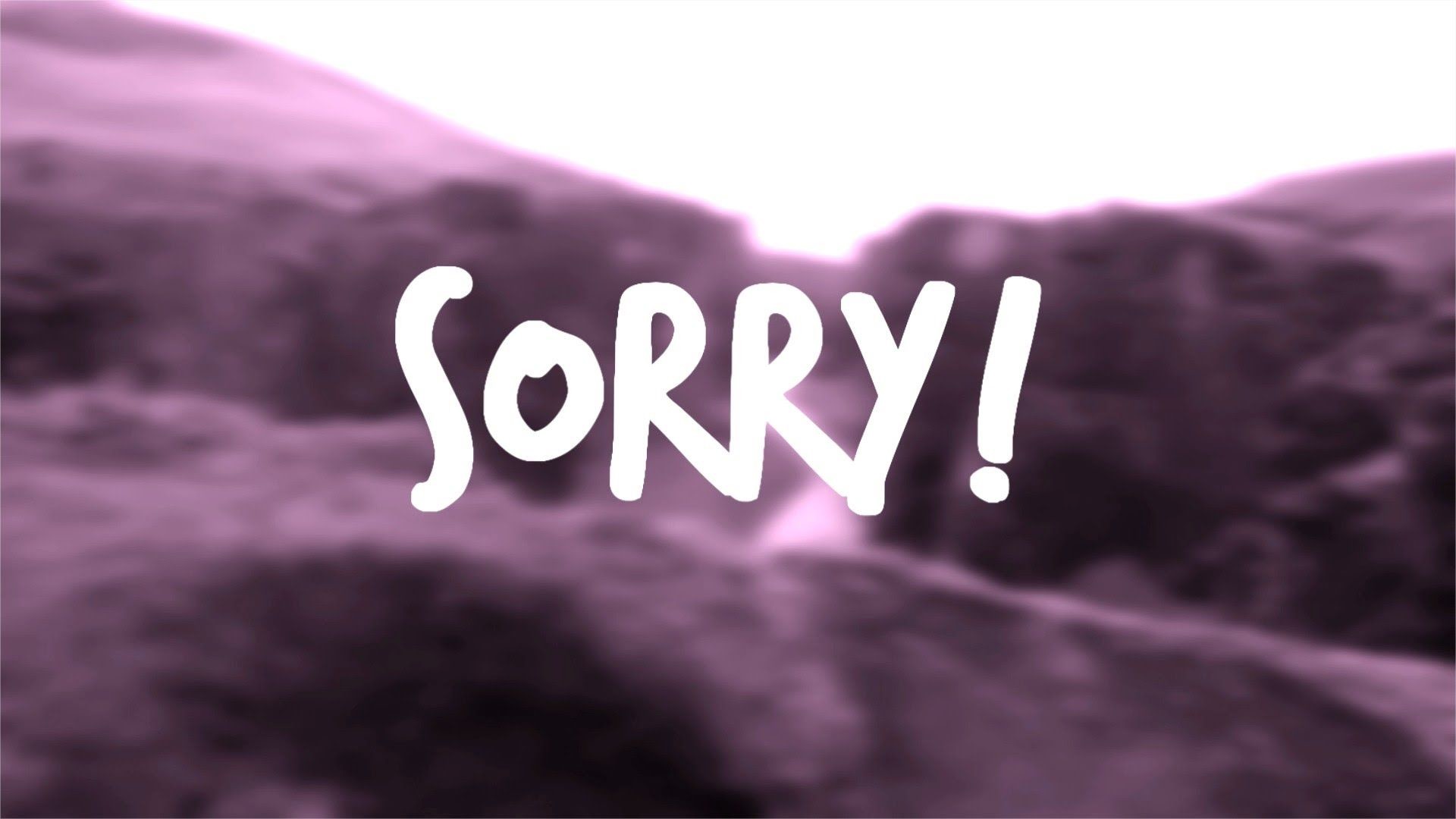 Sorry Hd Wallpaper Images, Pictures, Photos, Quotes - Sorry Hd - HD Wallpaper 